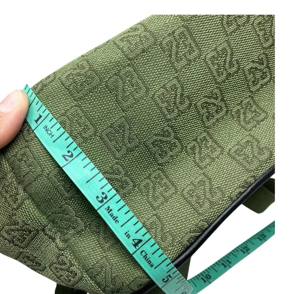 Jordan Backpack Adult Green‎ Mini Nike Monogram Logo Jacquard School 8L 7A0761